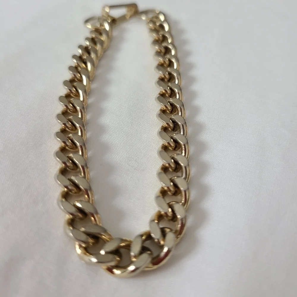 Goldtone Link Bracelet